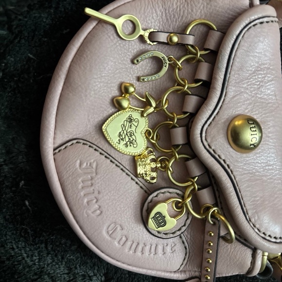 Juicy Couture Pink and Gold Interior Bag - Picture 2 of 4